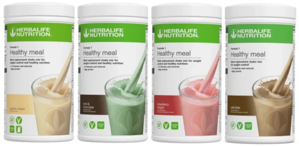 Herbalife Formula 1 Healthy Meal discount bundle (4 tubs)